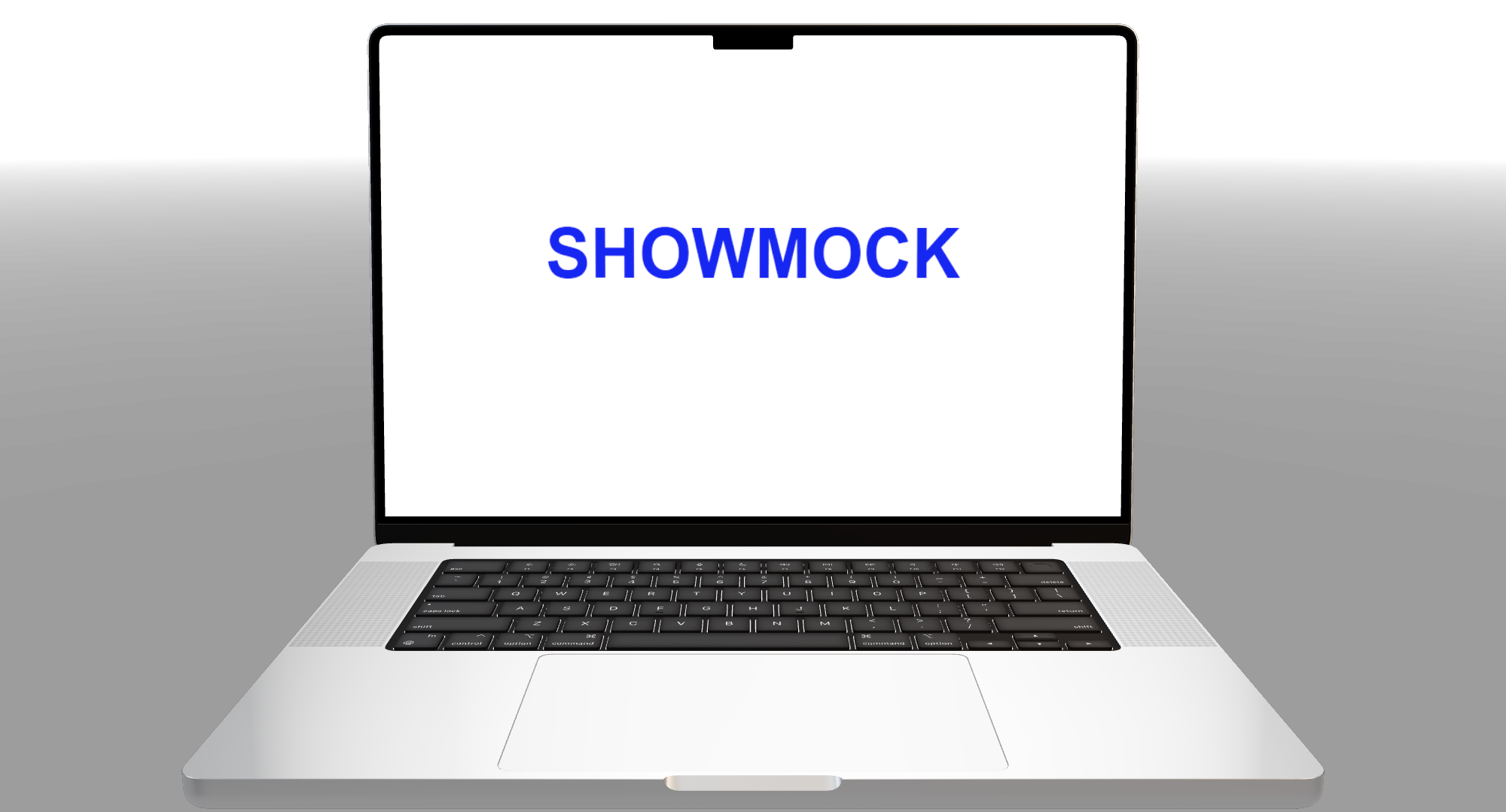 Mockup de producto en laptop